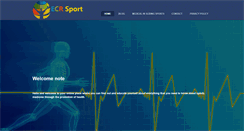 Desktop Screenshot of ecr-sport.com